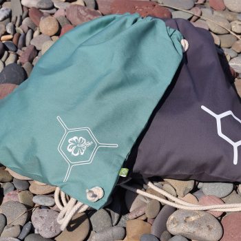 The Molecule DB - 100% Organic Cotton Canvas Drawcord Bags